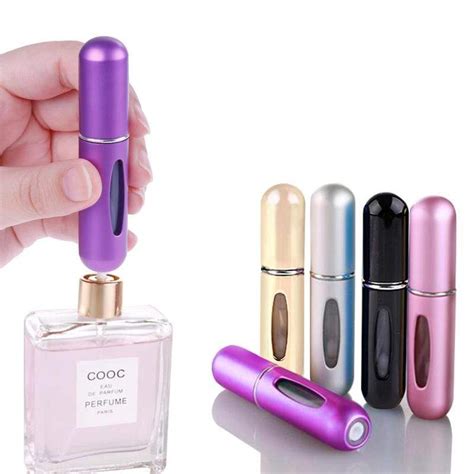 refillable mini perfume spray bottle